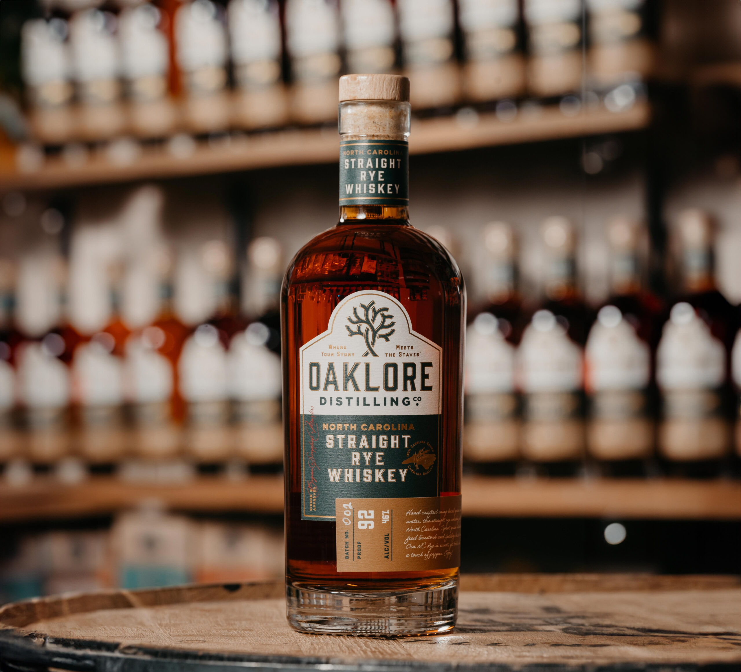 NC STRAIGHT RYE WHISKEY