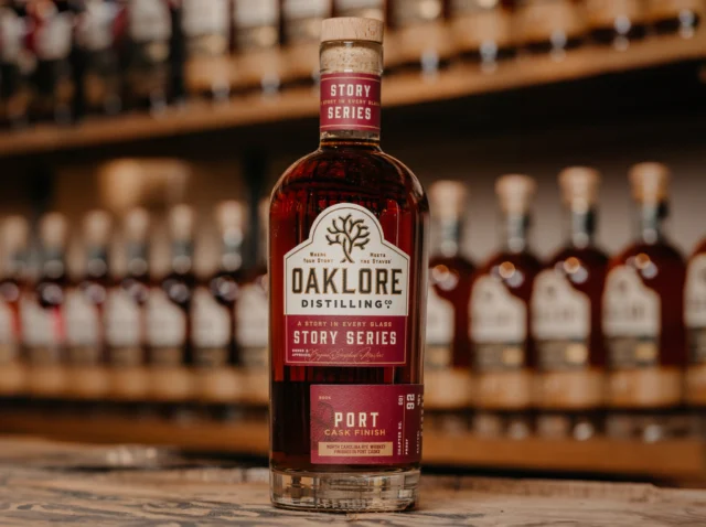 NOW AVAILABLE!! Port Finished Bourbon is here! 🥃🍇
🥃 Bringing together our best 4-6 year aged barrels of Four Grain Bourbon, this bourbon whiskey is crafted in Charlotte, and then further aged in the Piedmont in barrels of port wine from San Sebastian Winery, which resides in the oldest city in the United States, St. Augustine. The daily, year-round temperature means the port wine moves in and out of the staves of each barrel. That bold sweetness sits on the nose, forward on the palette, and through the finish—revealing the best of what our Four Grain Bourbon has to offer.
🥃 Hurry, this is a limited release!