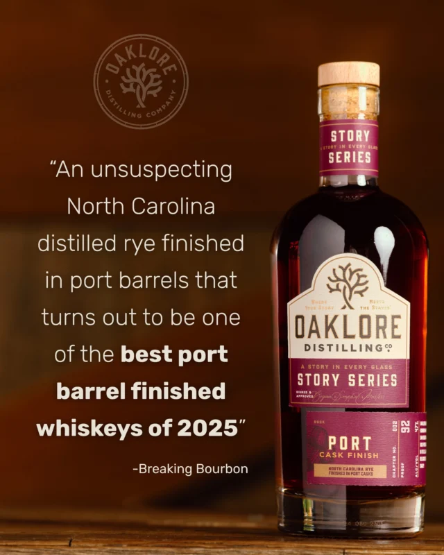 "...this release is one of the best yet." 
From the distinguished reviewers at @breakingbourbon 

You can still grab one of the remaining bottles of our Port Cask Finished Rye online! Don't miss your chance to taste the bottle critics are raving about.

#rye #whiskey #ncdistillery