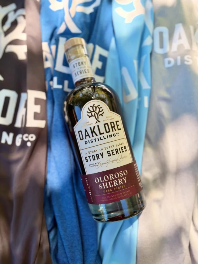 New & Noteworthy ✨

Spanish Oloroso Sherry cask finished bourbon whiskey | On the shelves now, coming soon to our online store

Oaklore Sun Shirt | Safely sip your whiskey outside in our new long-sleeved, UPF50 hooded sun shirt. Great for a run, raking leaves, and pumpkin patch visits! Available in our shop now